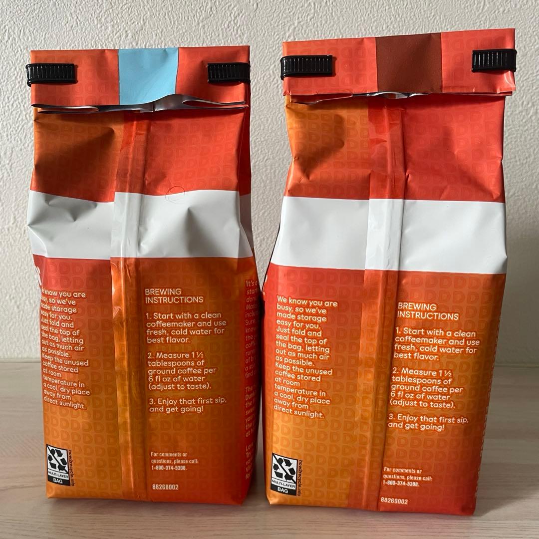 DUNKIN' ダンキンドーナツ フレンチバニラ&ヘーゼルナッツ 粉コーヒー