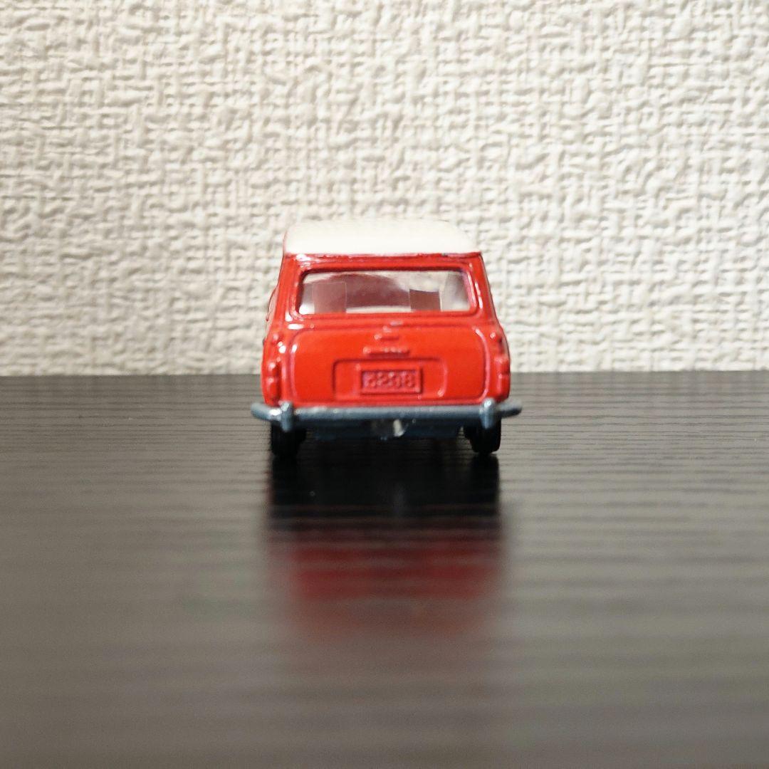TOMICA　トミカ　ミニクーパー　赤/白色　輸出カラー