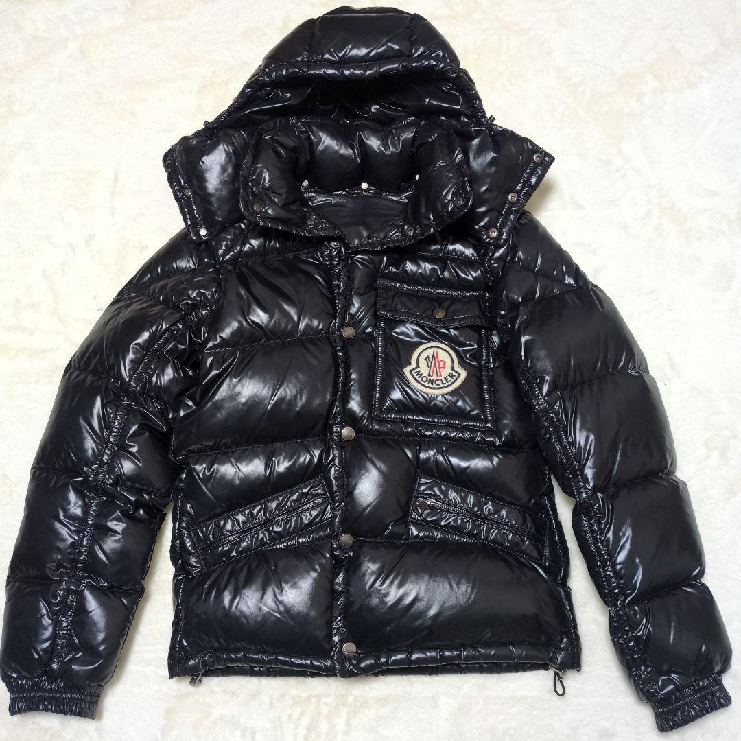 MONCLER K2 ダウンジャケット ブラック サイズ0