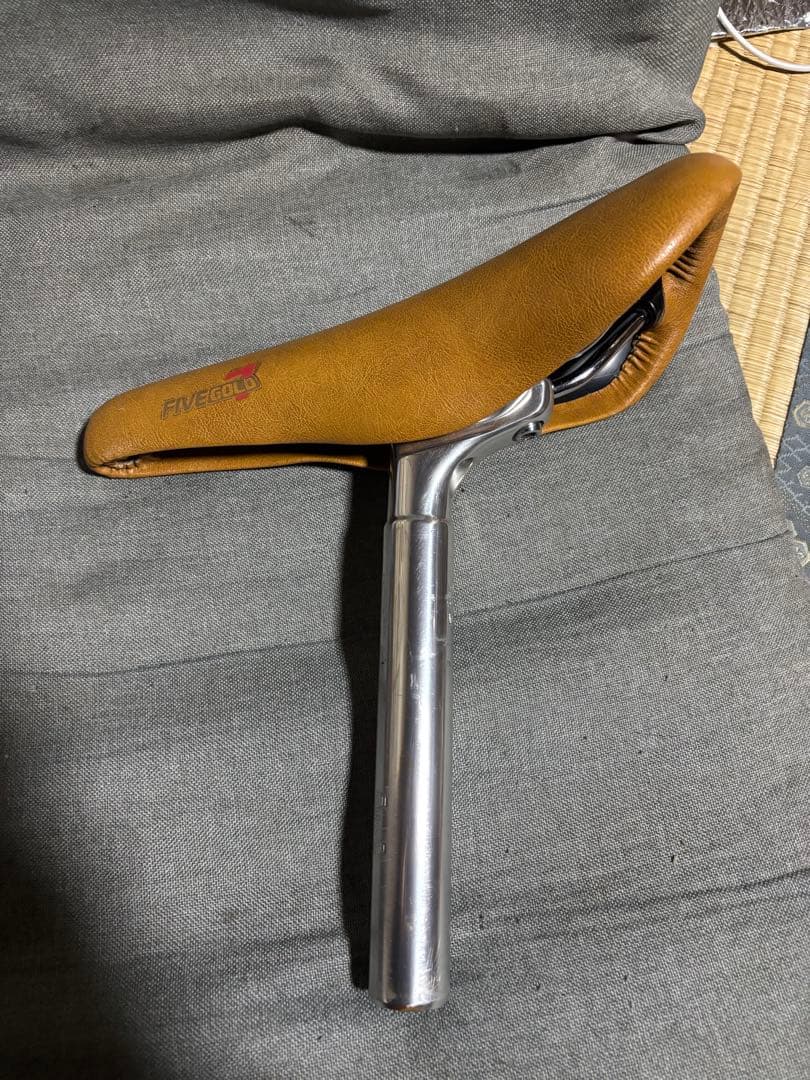 KASHIMAX ファイブゴールド8サドル＋シートポスト KASHIMAX ファイブ