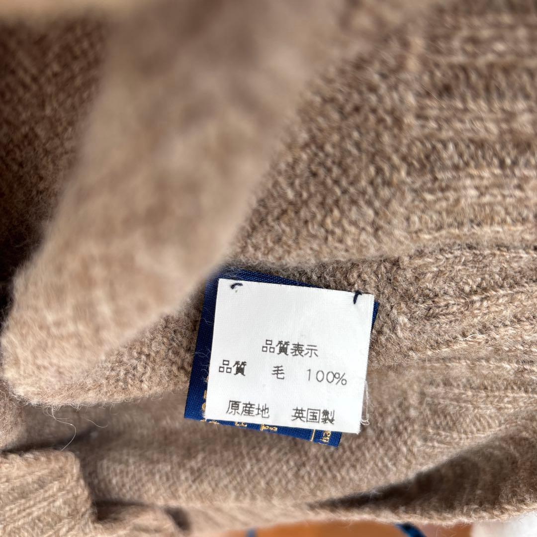 アンダーソンズ　シェトランドウール クルーネックセーター メンズM