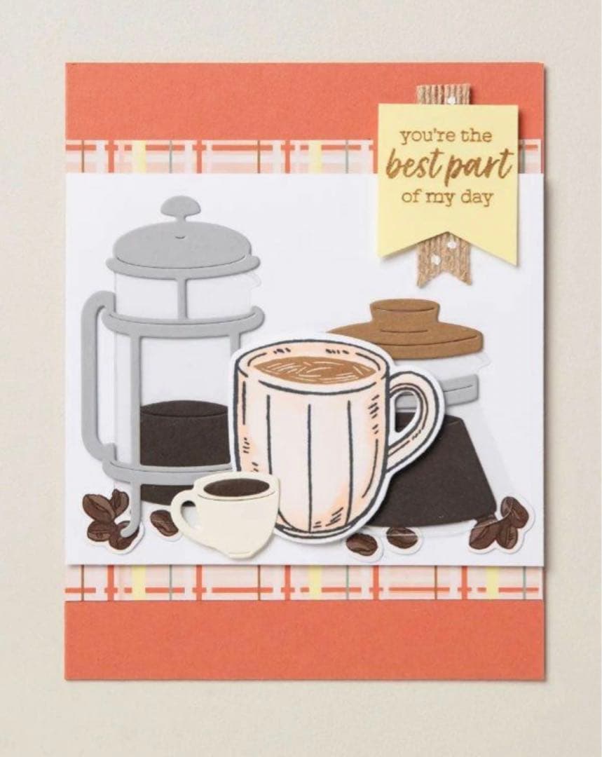 最後一点♡未使用　大人気のラテアートスタンプ＆ダイ　スタンピンアップ