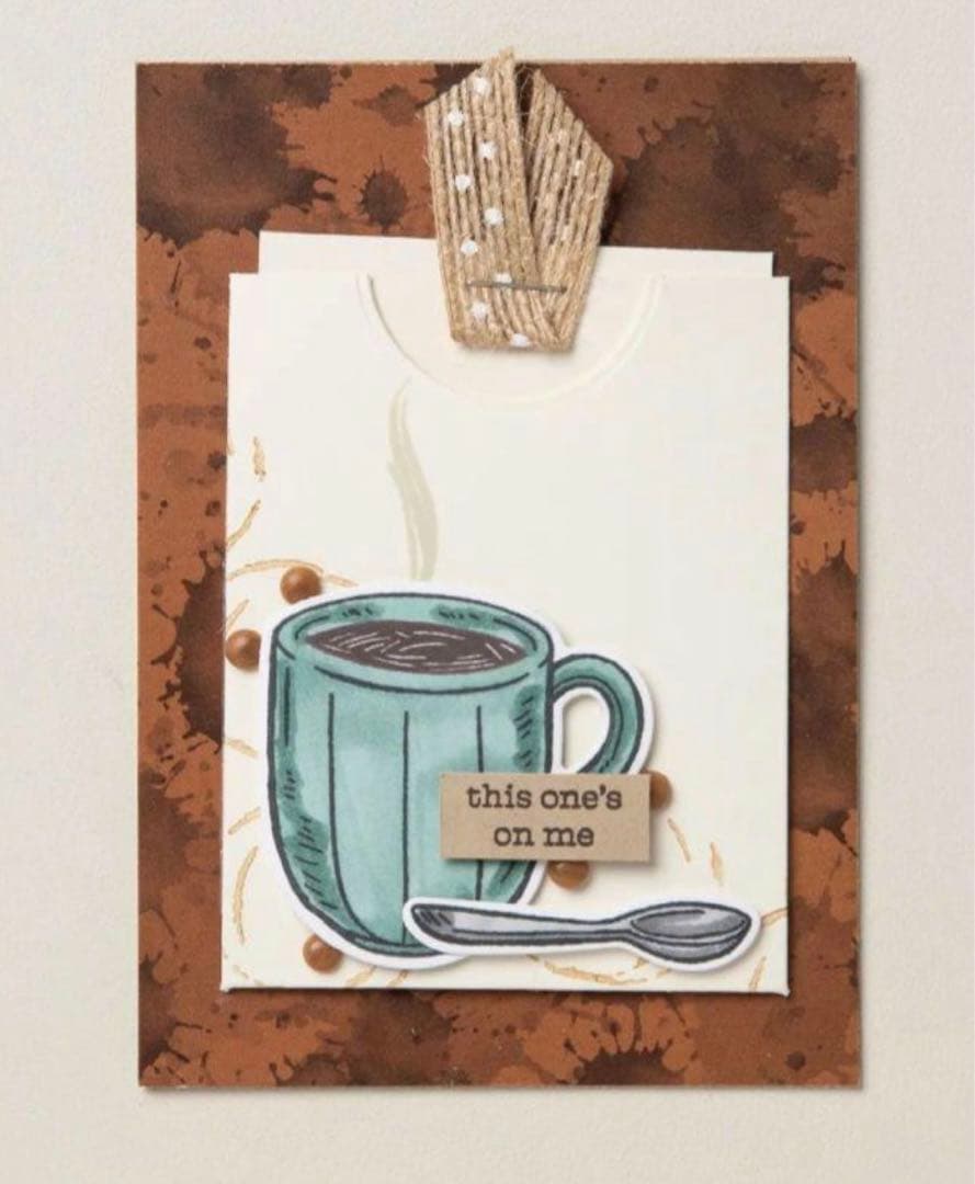 最後一点♡未使用　大人気のラテアートスタンプ＆ダイ　スタンピンアップ