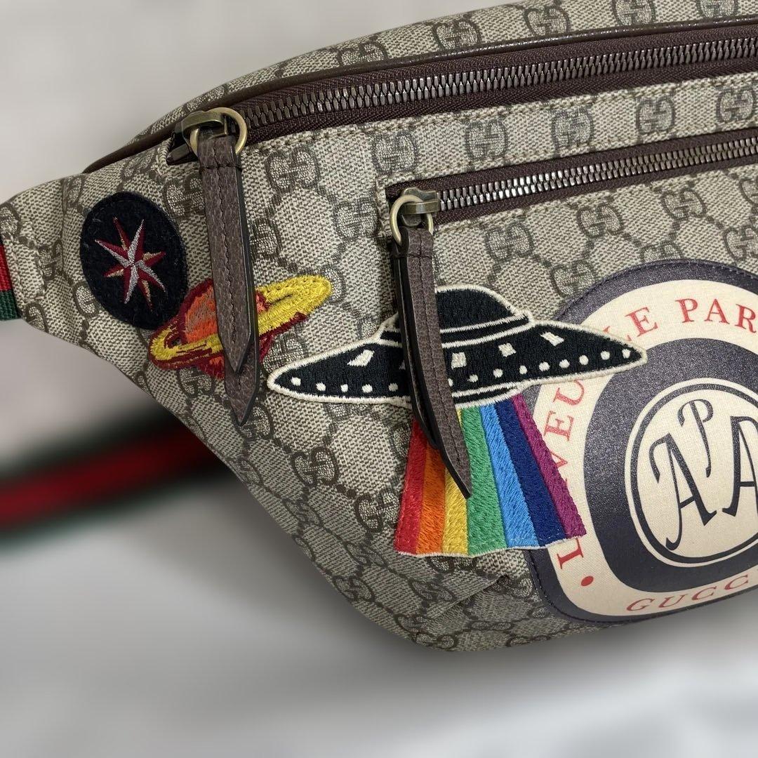 GUCCIクーリエシェリーライン G Gウエストバック【新品】