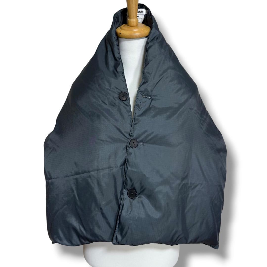 美品 JIL SANDER ダウンケープ ミラノコレクション品 マフラー
