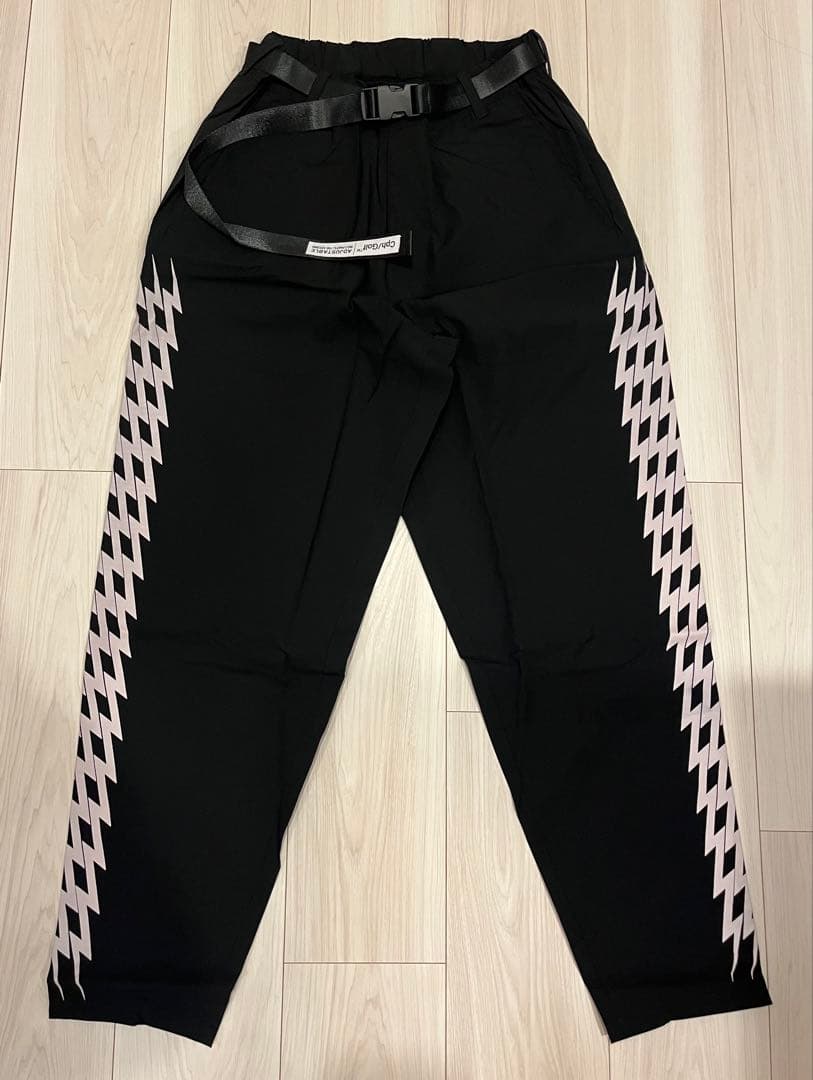 CPH GOLF THUNDER STRIPES パンツ【M】 【BLACK】
