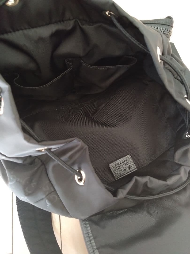 新品未使用⭐️GUCCI ブラック GGパターン リュック バックパック