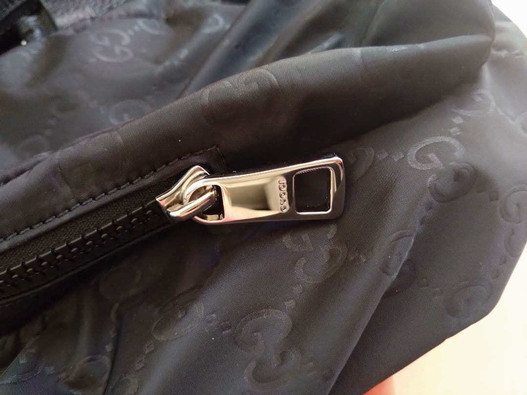 新品未使用⭐️GUCCI ブラック GGパターン リュック バックパック