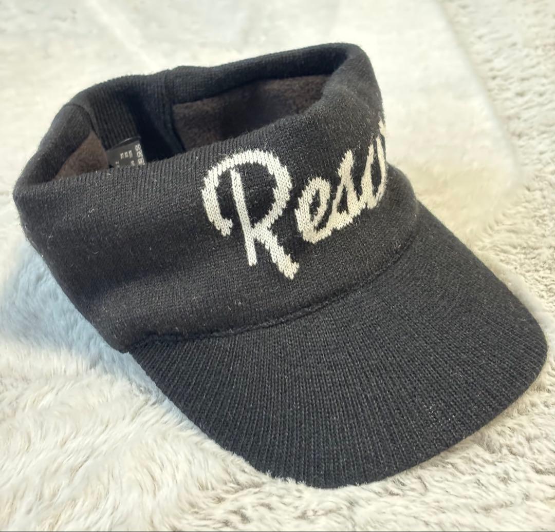 Resurrectionニットサンバイザー ブラック