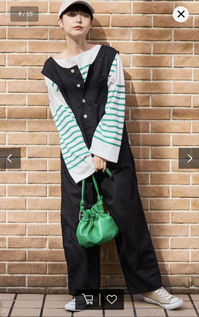 おかんです❗《新品・未使用品》FREAKSSTORE バタフライサロペット