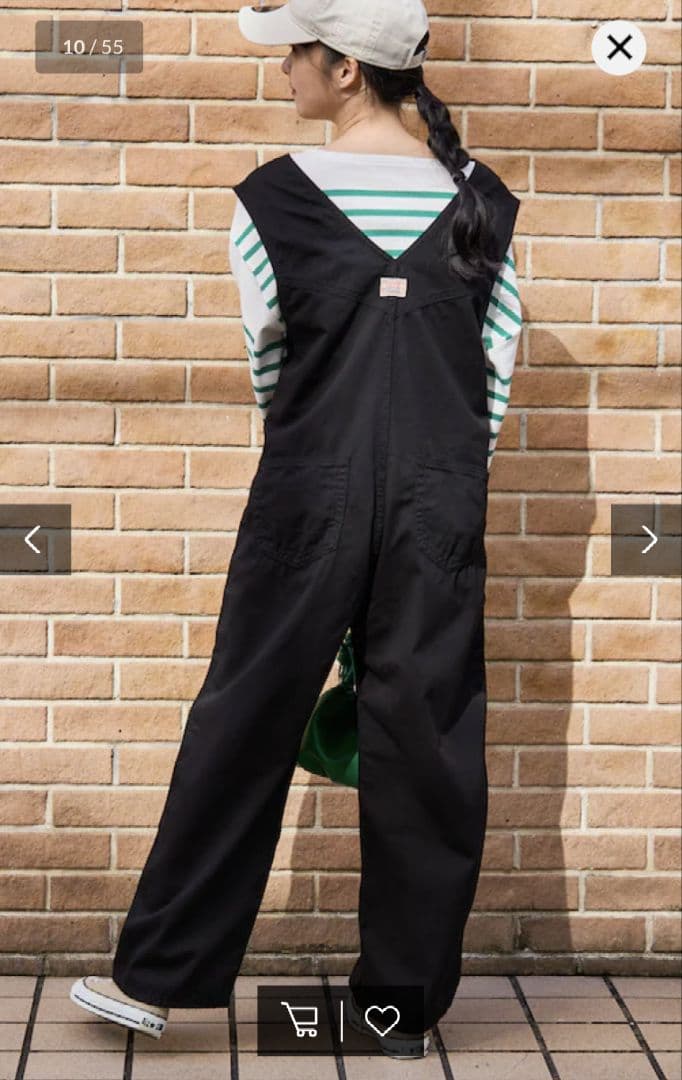 おかんです❗《新品・未使用品》FREAKSSTORE バタフライサロペット