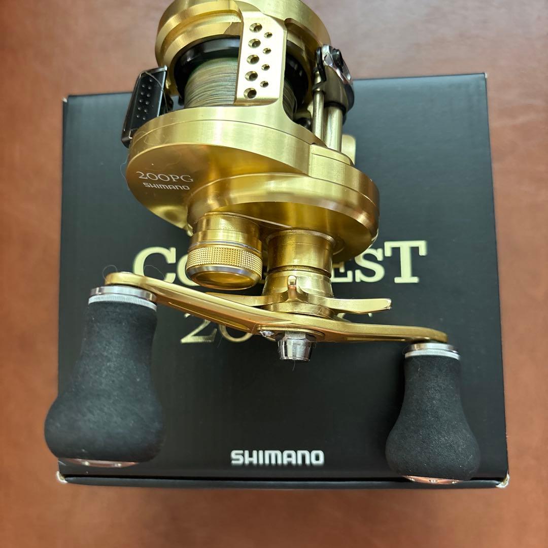 SHIMANO オシアコンクエスト200PG ベイトリール ゴールド