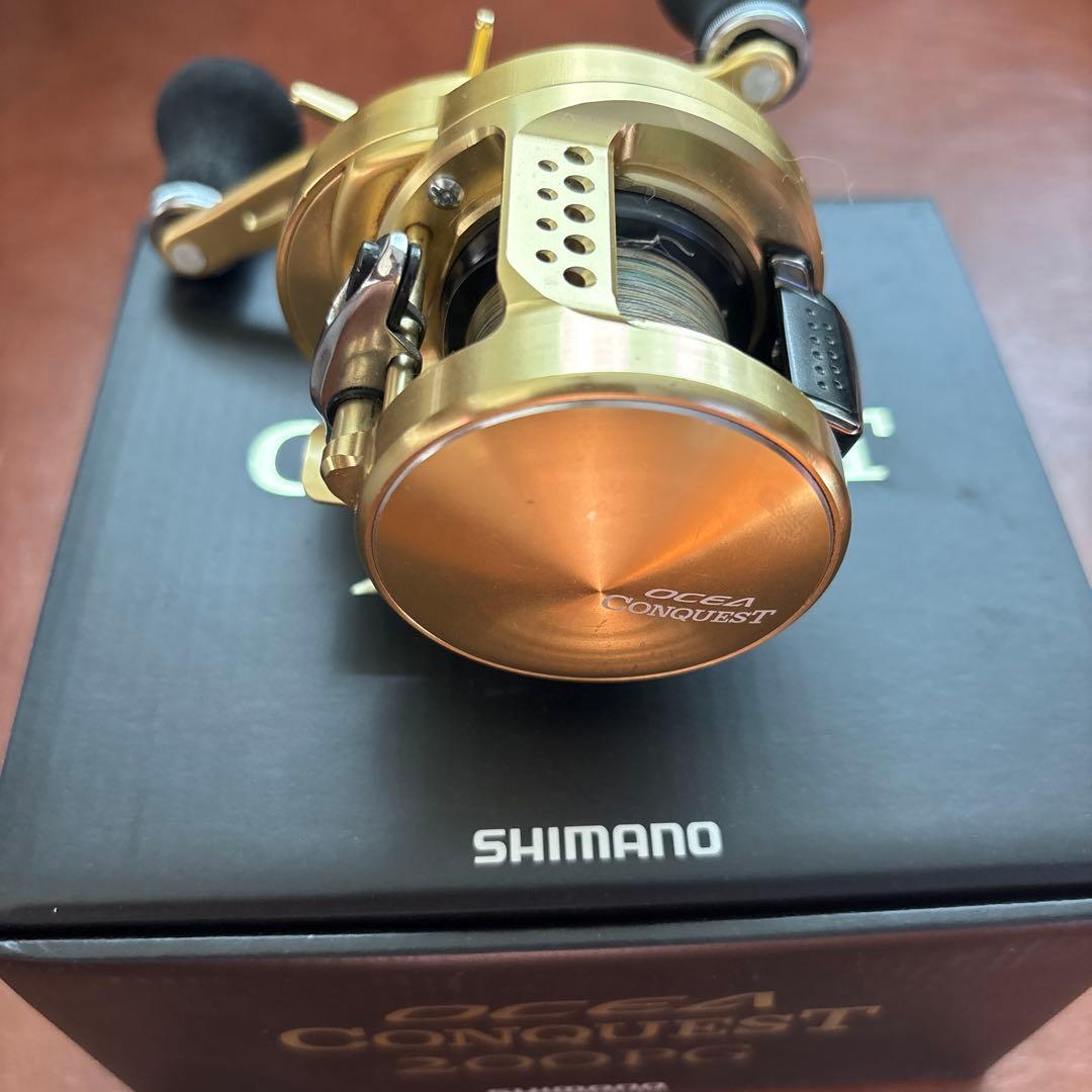 SHIMANO オシアコンクエスト200PG ベイトリール ゴールド