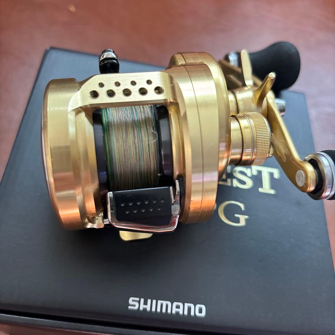 SHIMANO オシアコンクエスト200PG ベイトリール ゴールド