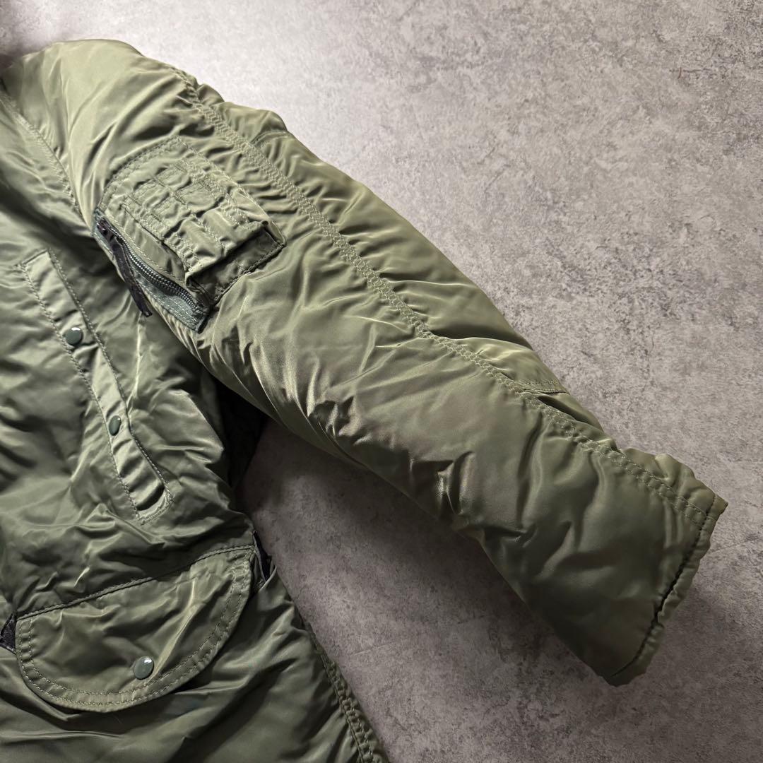 たつさん確認用ページ80s alpha フライトジャケットn-3bM旧タグ3本線