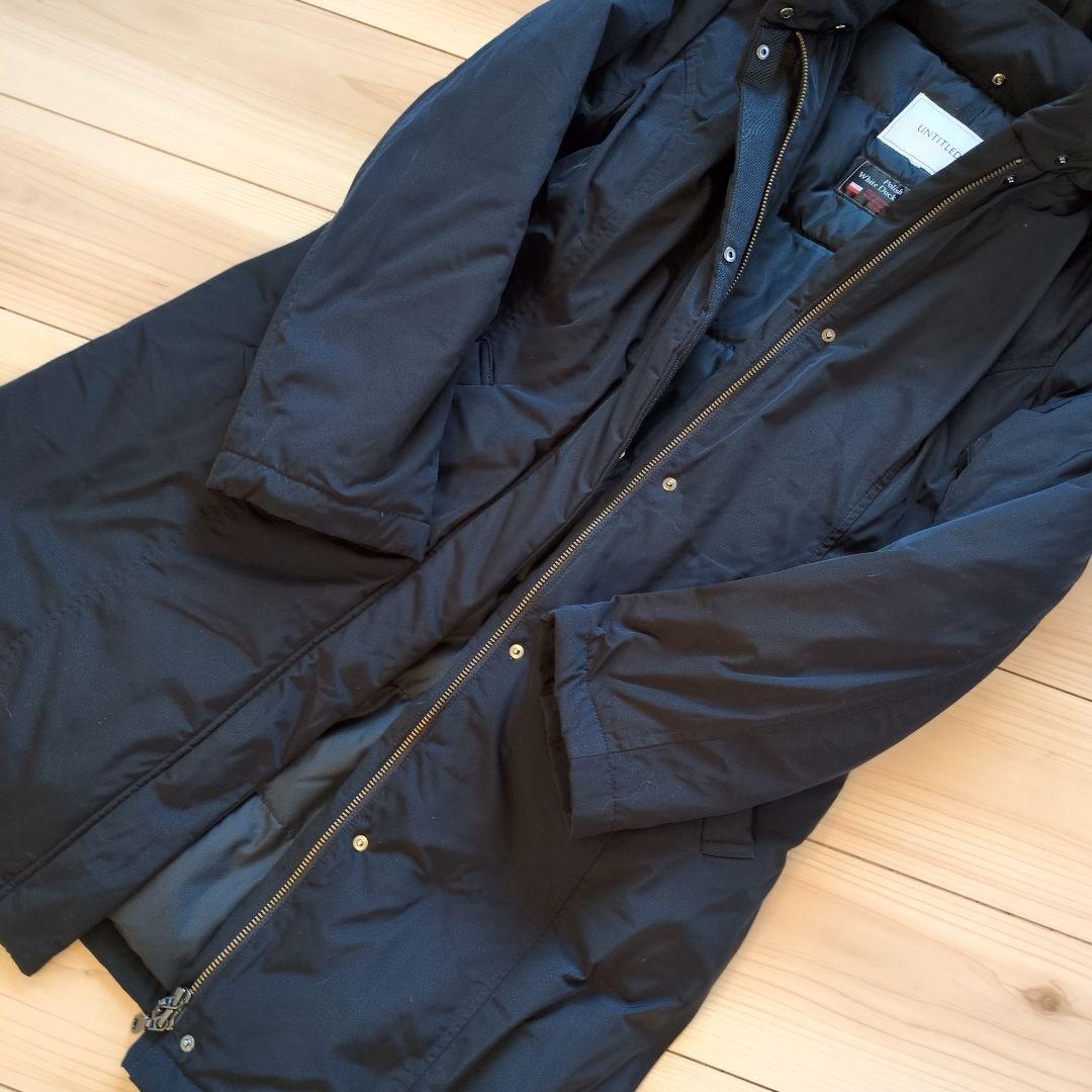 ふく様美品　UNTITLED ホワイトダックダウン　コート