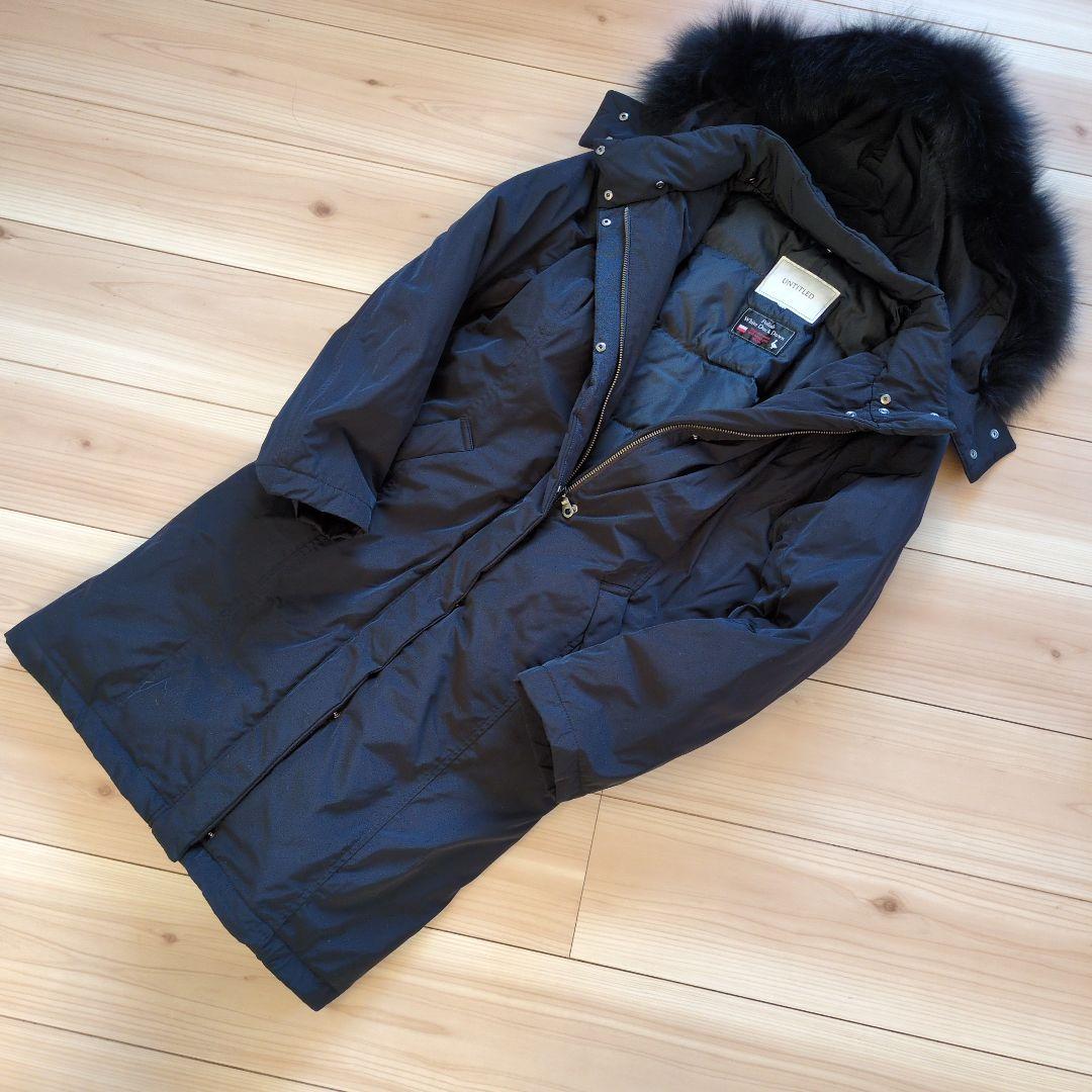 ふく様美品　UNTITLED ホワイトダックダウン　コート