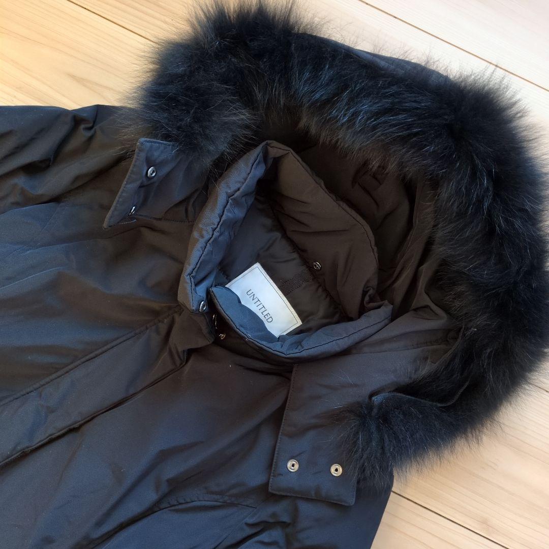 ふく様美品　UNTITLED ホワイトダックダウン　コート