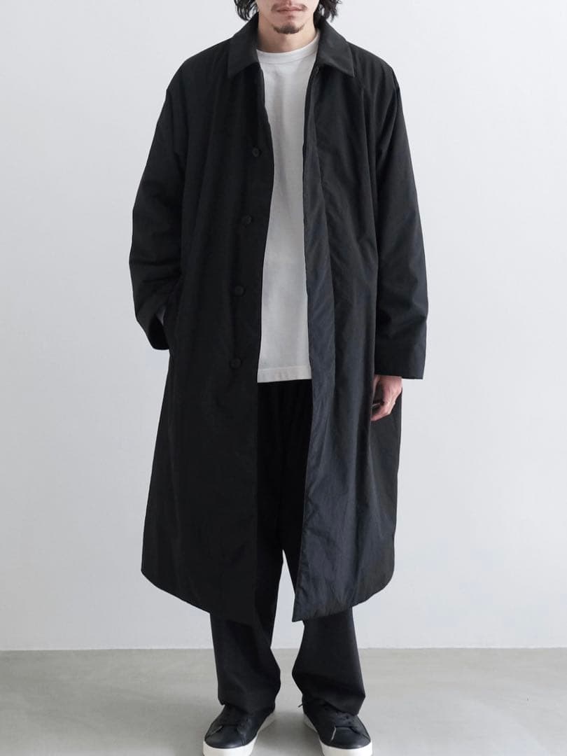 【美品】TECHNO COTTON PADDED COAT（ブラック・6）