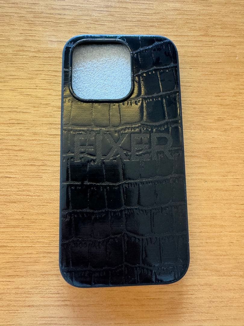 黒*龍様 FIXER iPhoneケース クロコダイル iPhone15pro用
