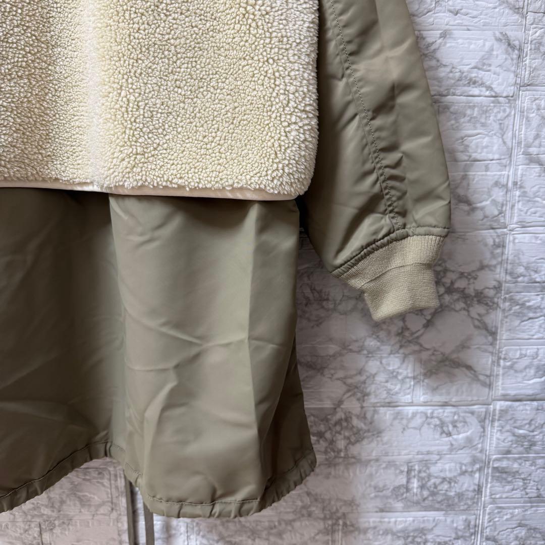 《ドラマ着用》ADAM ET ROPÉ MA-1 ボアロングコート F