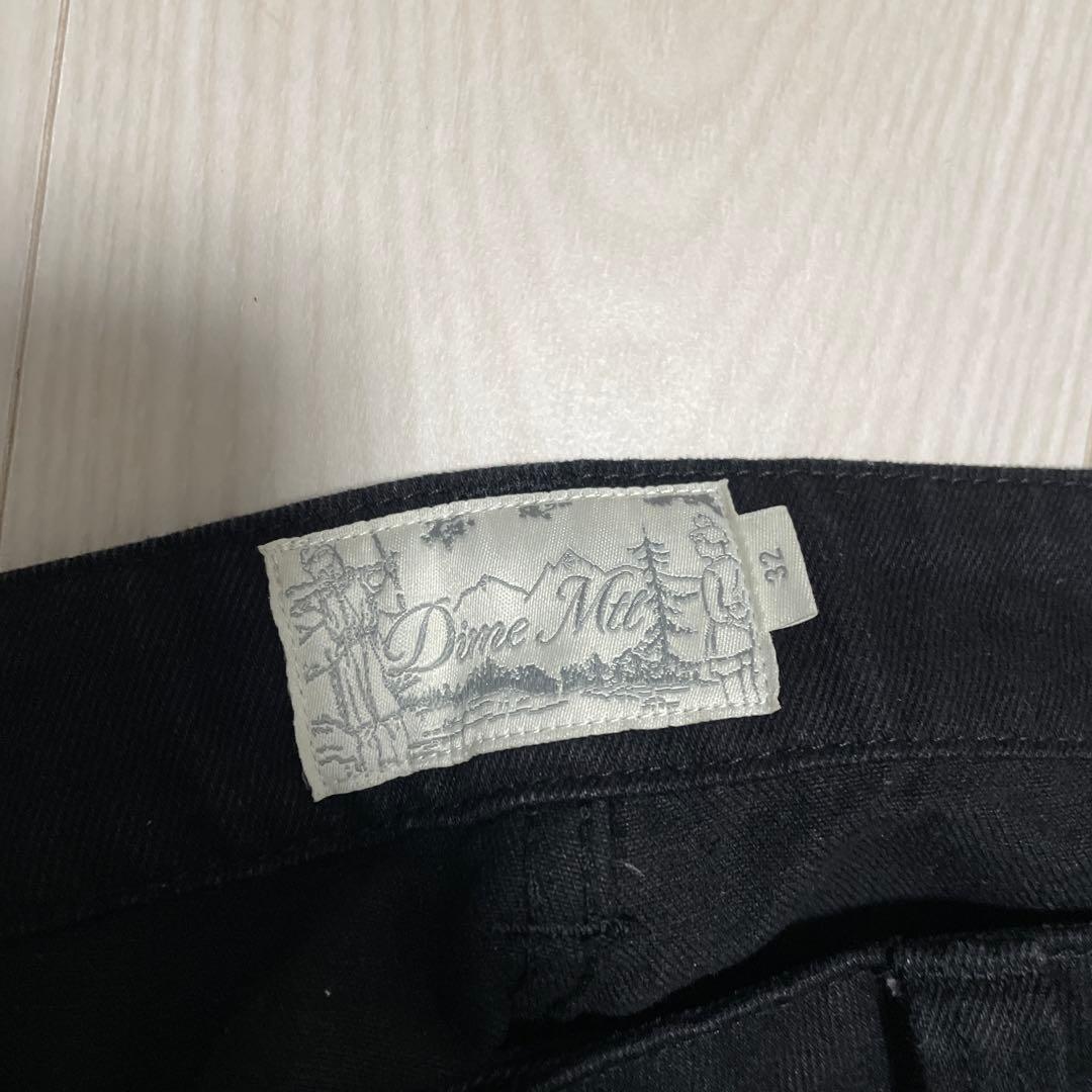 dimeブラックデニム