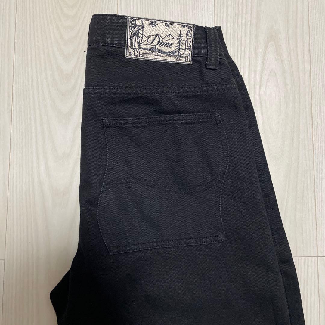 dimeブラックデニム