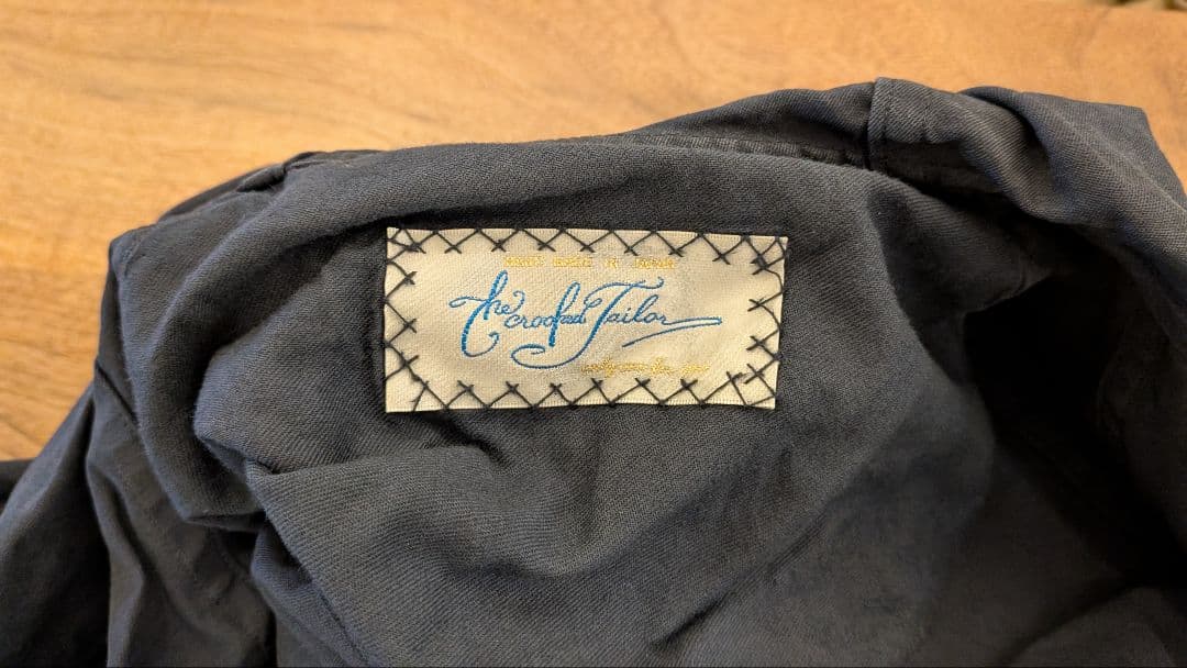 The Crooked Tailor Rain Smock インディゴ染め