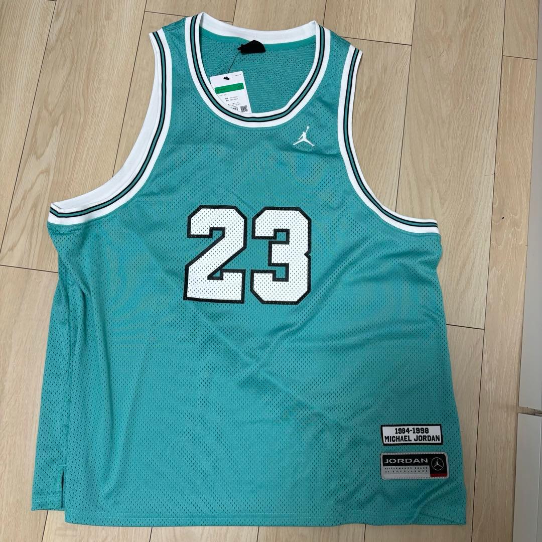 新品 ナイキ ジョーダンJordan タンクトップ ティファニーブルー XL