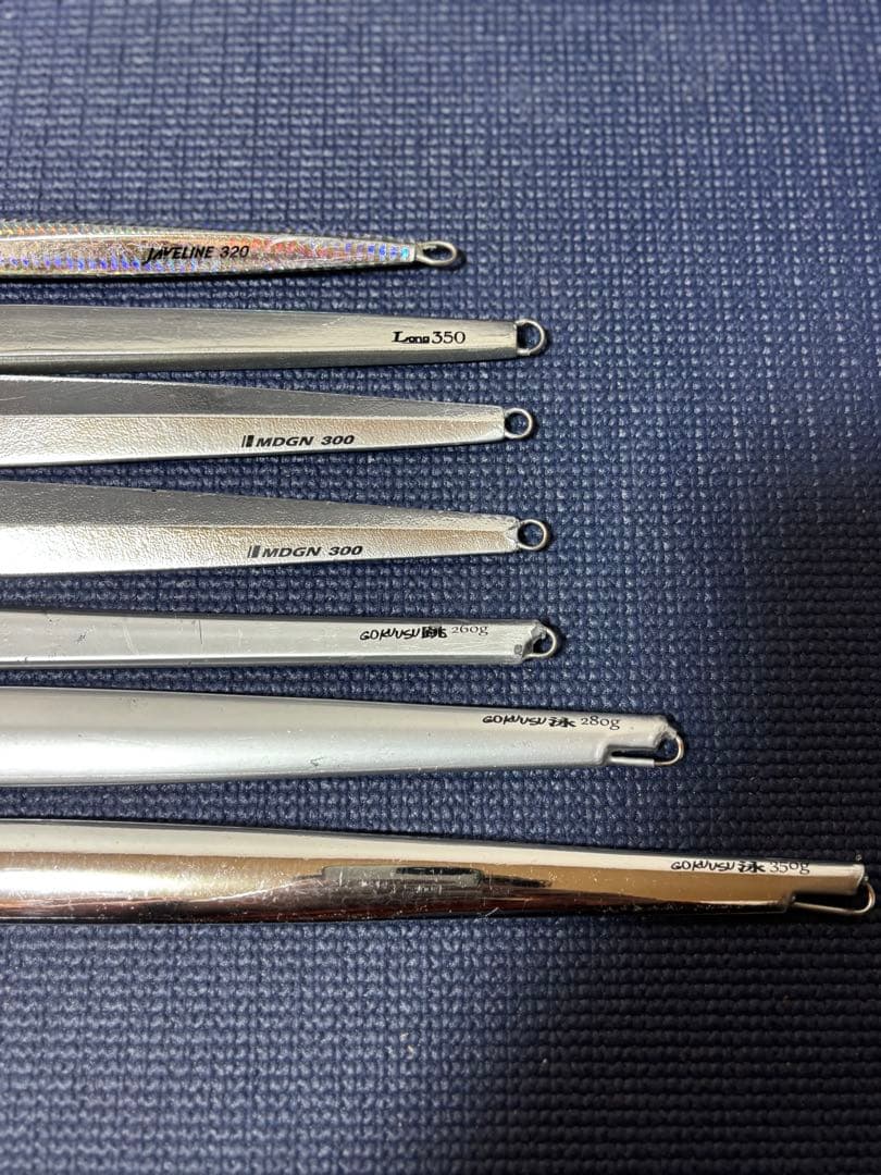 メタルジグセット ロングジグ7本セット