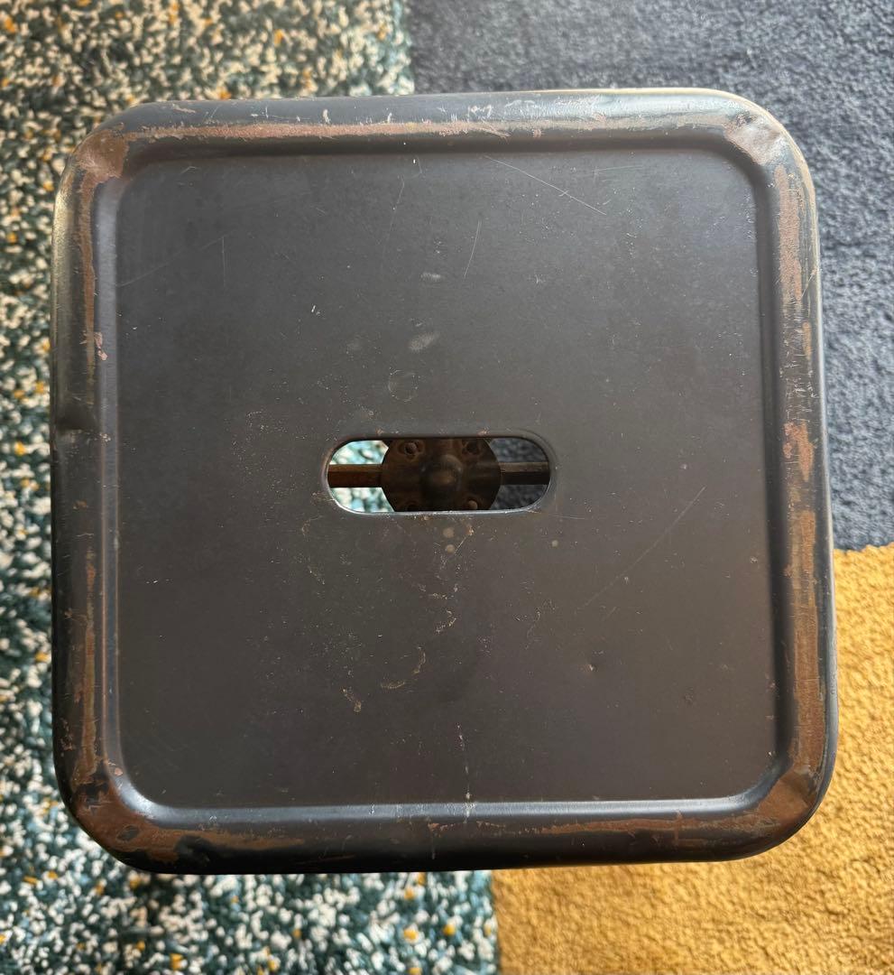 ヴィンテージ　Hスツール　Tolix トリックス　フランス　軍　オリジナル