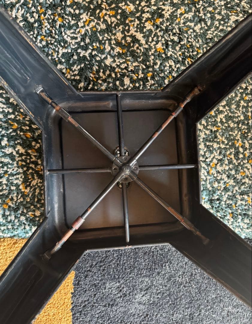 ヴィンテージ　Hスツール　Tolix トリックス　フランス　軍　オリジナル