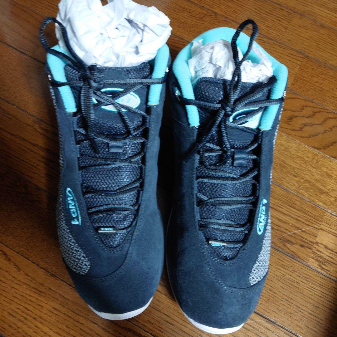 AND1 バスケットボールシューズ ブラック/ターコイズ　未使用