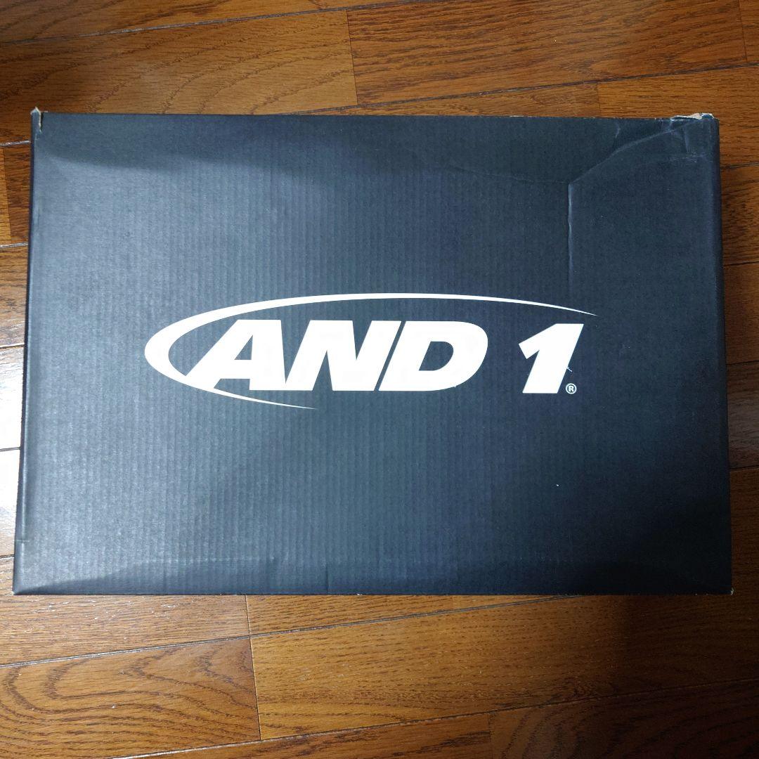 AND1 バスケットボールシューズ ブラック/ターコイズ　未使用