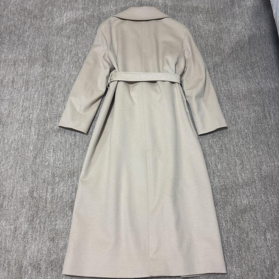 23区 オフホワイトロングコート