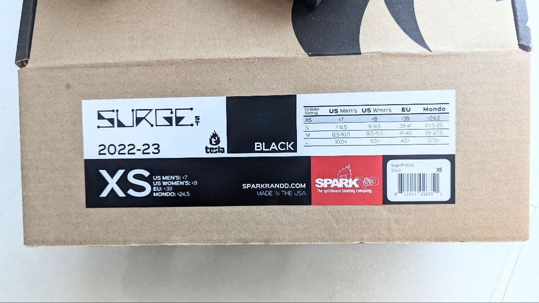 SPARK R&D スパーク 22-23 SURGE ST