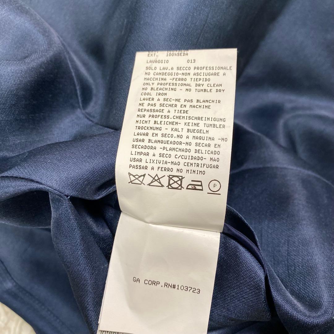 希少✨美品 ジョルジオアルマーニ シルク100% チャイナドレスワンピ 2way