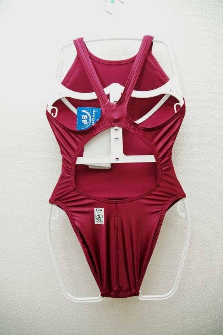 未使用品箱あり　アシックス競泳水着　 ハイドロSP　L　レッド　Hydro SP