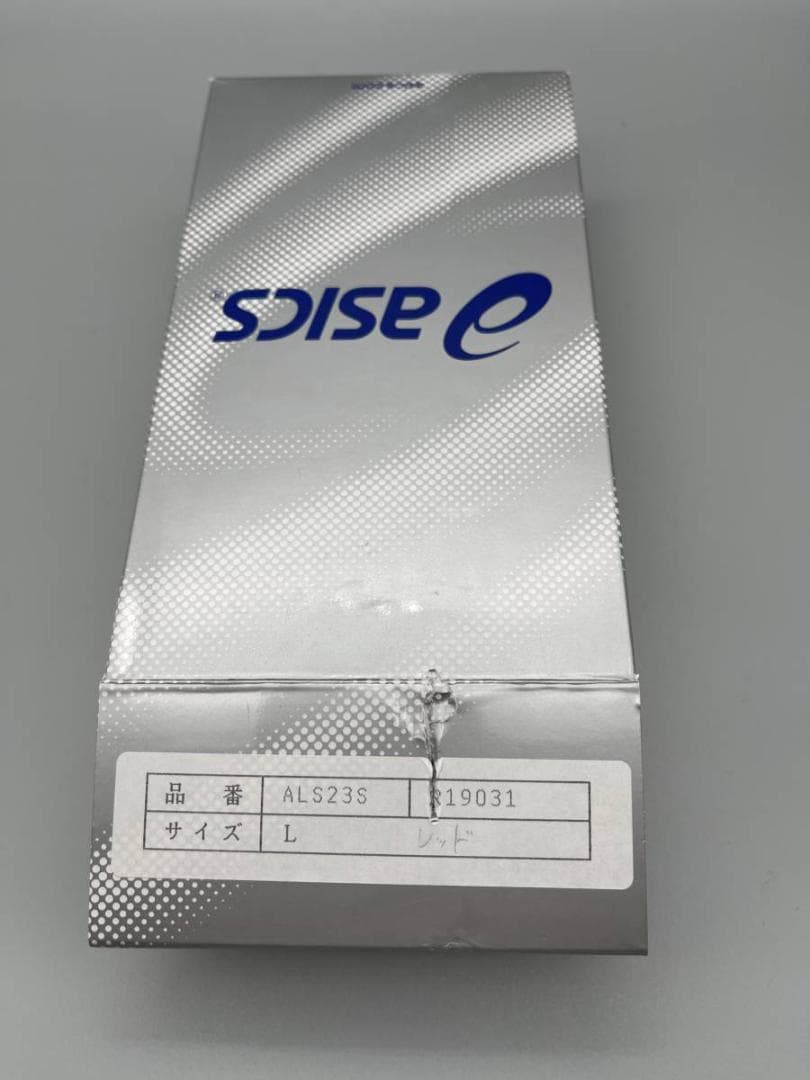 未使用品箱あり　アシックス競泳水着　 ハイドロSP　L　レッド　Hydro SP