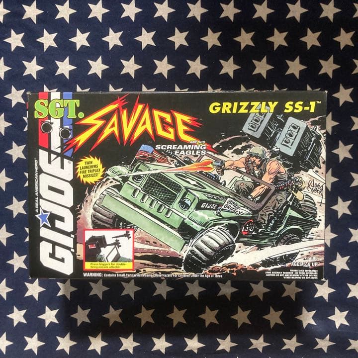 GI-JOE TVアニメSGT. SAVAGE GRIZZLY SS-1