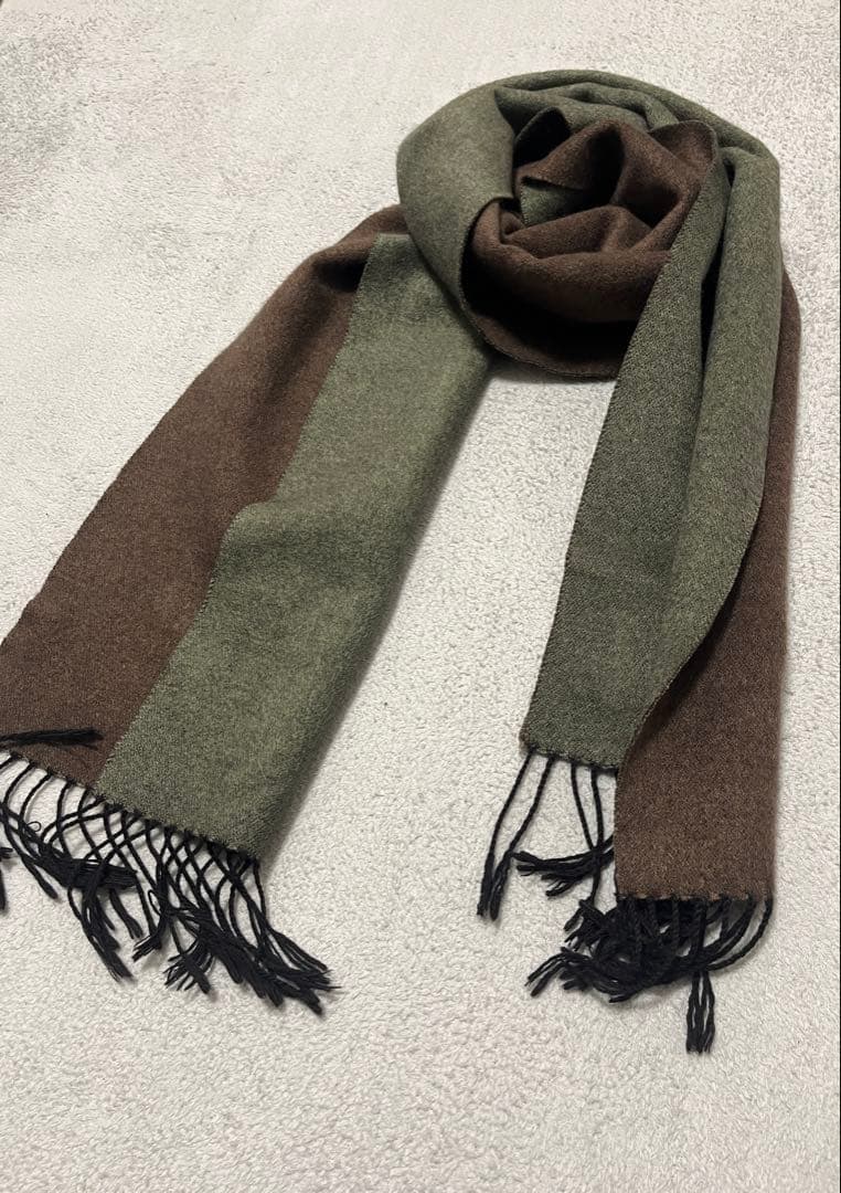 PIACENZA ピアチェンツア シルク× カシミヤ マフラー イタリア製