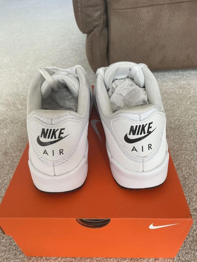 値下げ激レア！NIKE AIRMAX90GOLFナイキエアマックス白黒28.0③