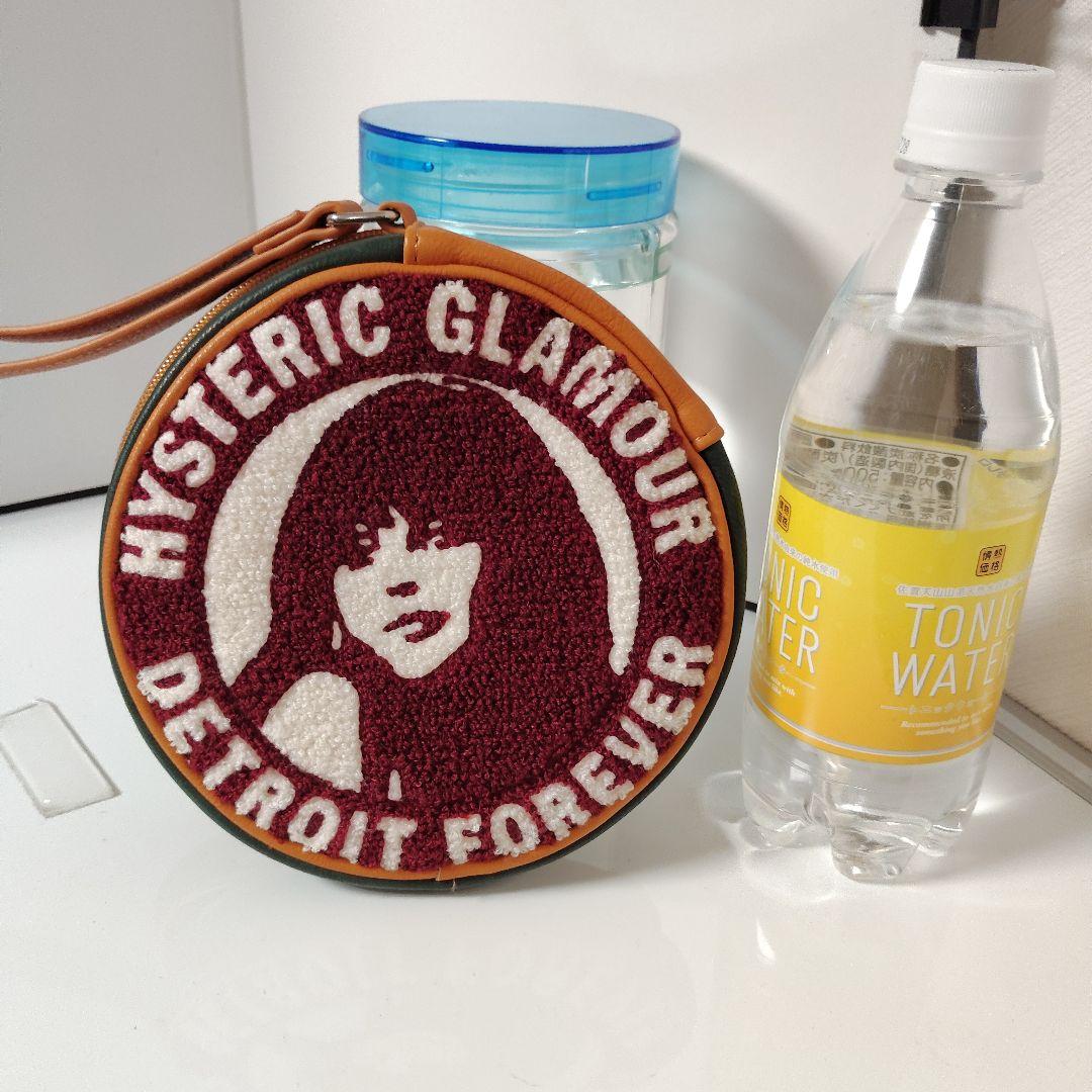 美品 ヒステリックグラマー ラウンドポーチ