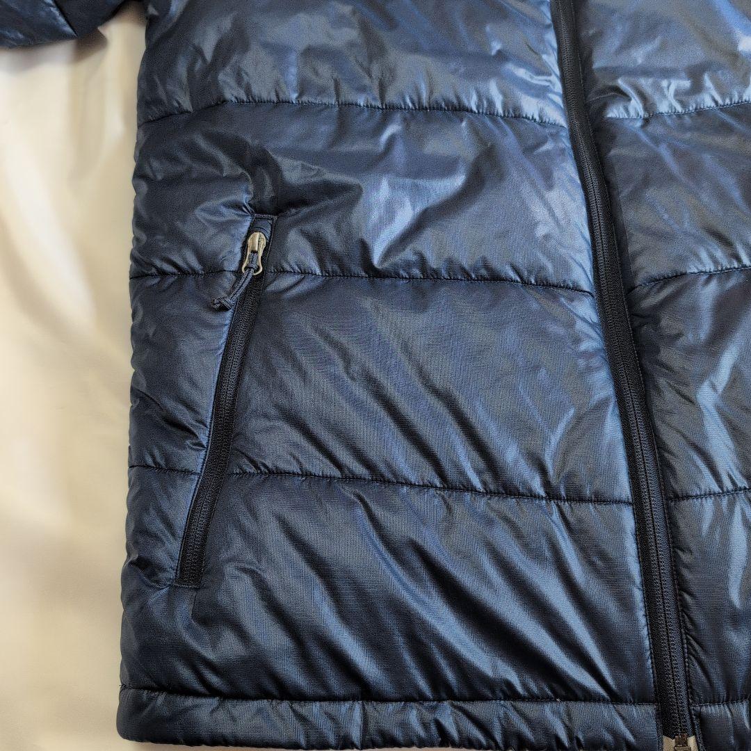 【クリーニング済】Columbia ダウンジャケット オムニヒート ネイビーXL