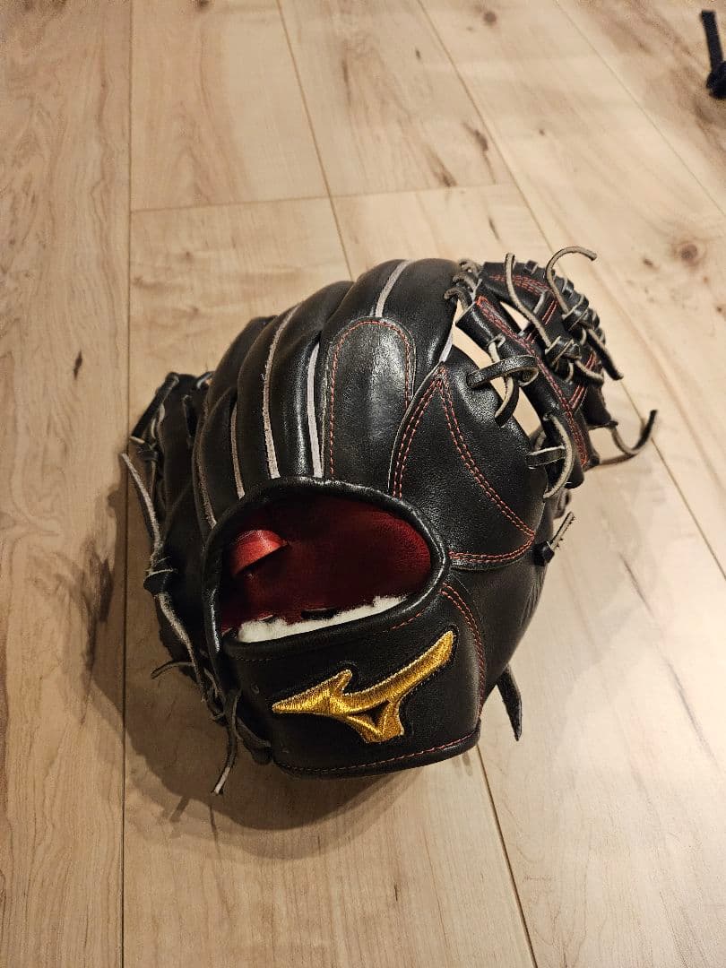 ミズノ 軟式野球グローブ 黒