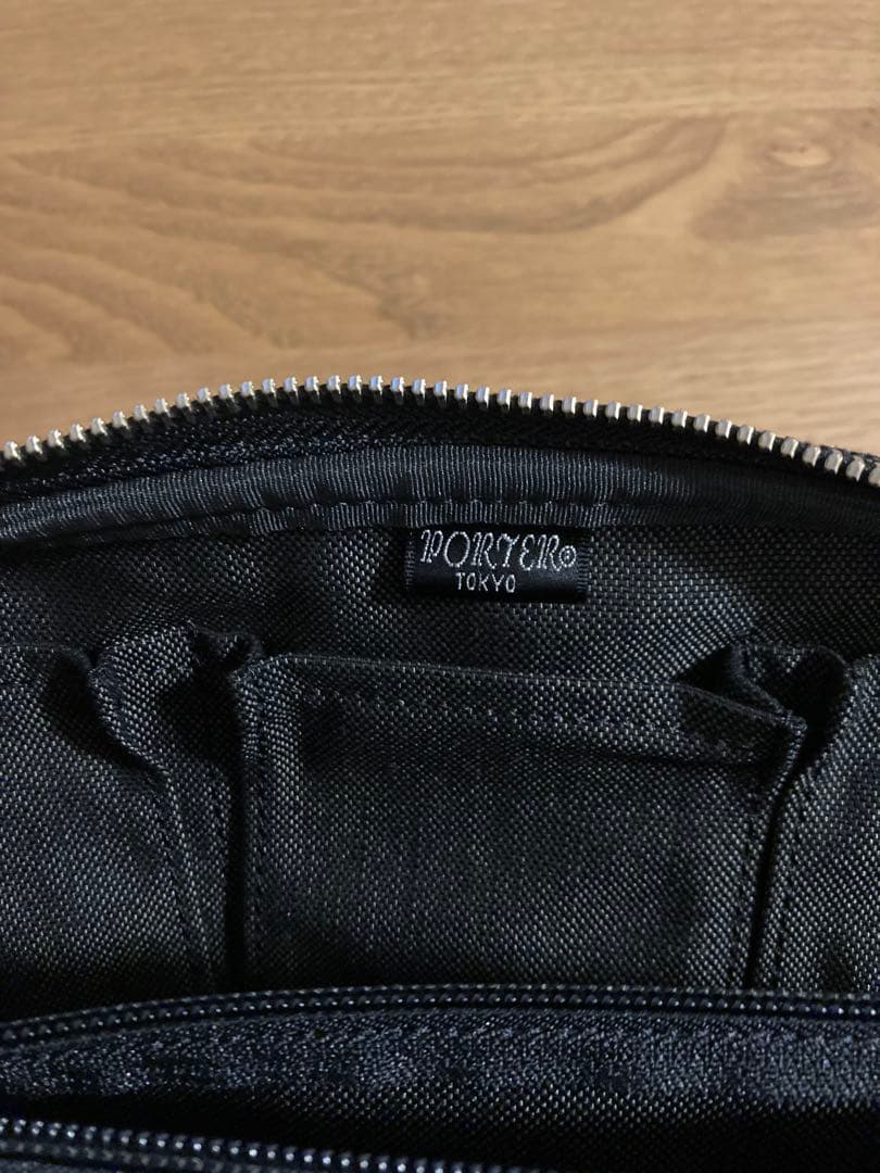 PORTER 吉田カバン ブラック ショルダーバッグ