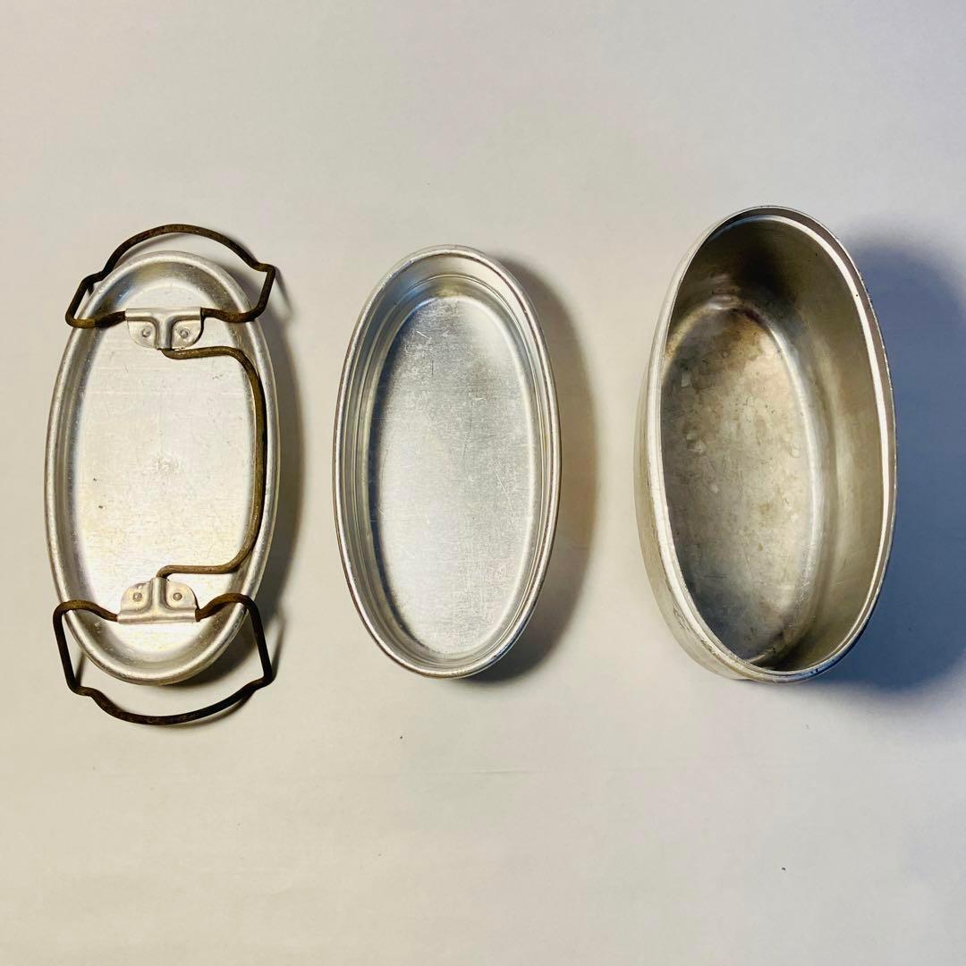 ■ヴィンテージ■フランス製■3ピース　クッカー　メスキット　メスティン■アルミ