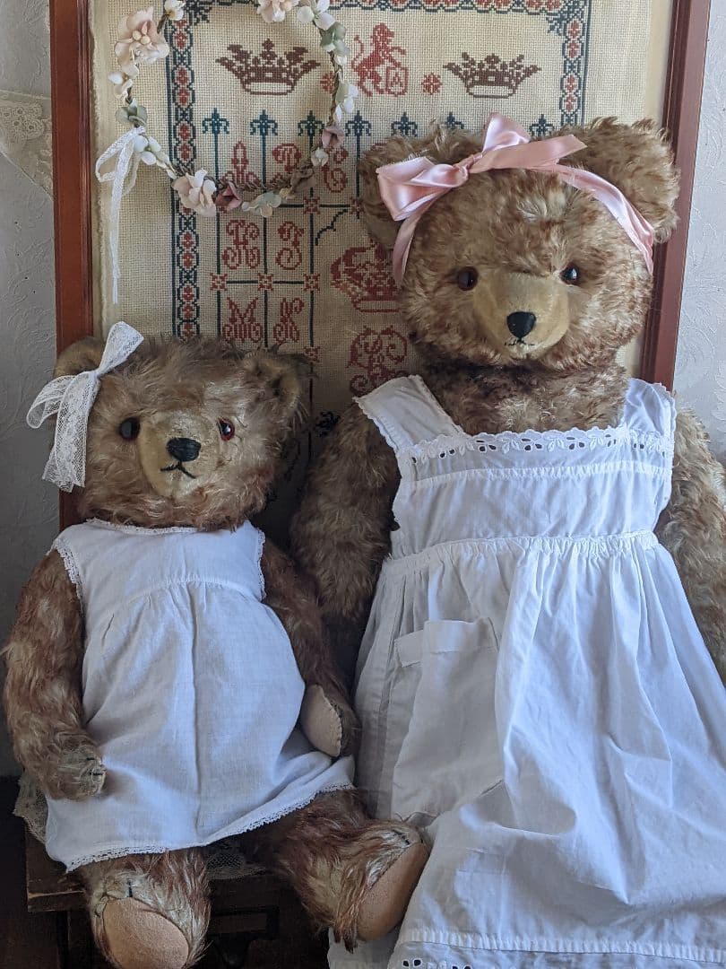 【m】アンティークベア　アンティークテディベア　ハーマン