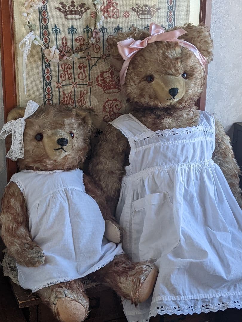 【m】アンティークベア　アンティークテディベア　ハーマン