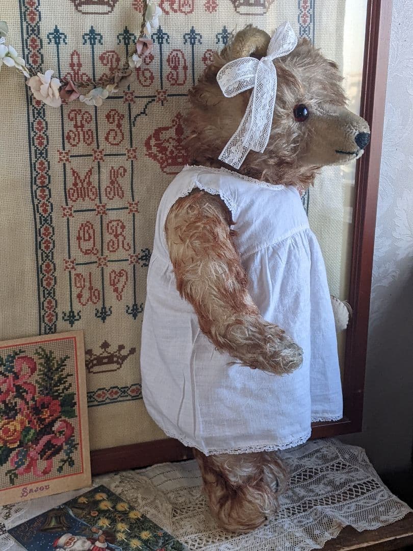 【m】アンティークベア　アンティークテディベア　ハーマン